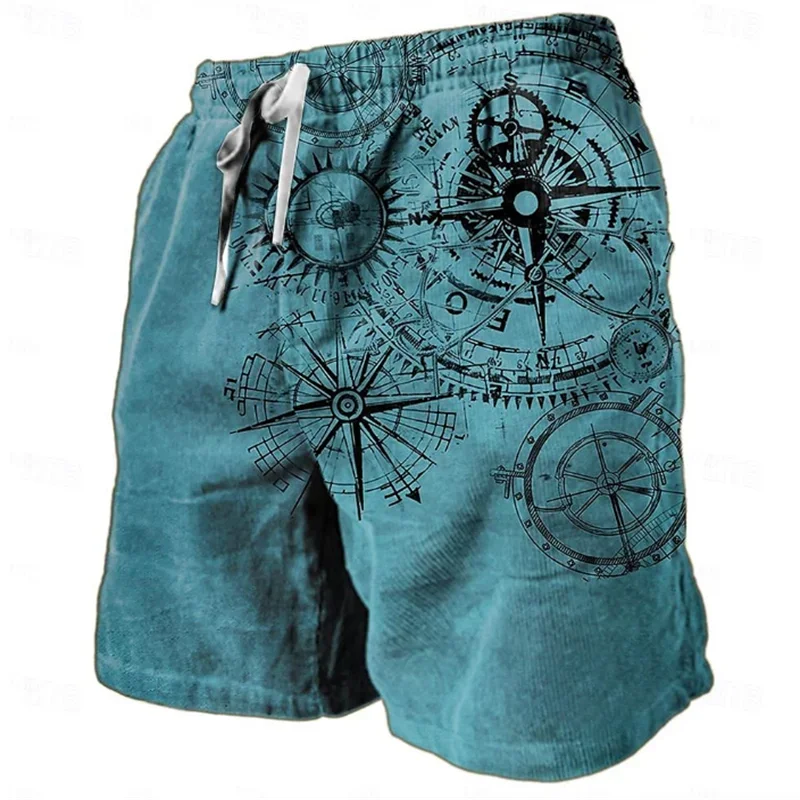 

Men's Beach Pants Compass 3D Printed Shorts Men's Summer Breathable Shorts Fitness Street Shorts Men's Ropa Hombre ￼ ￼ ￼ ￼ ￼ ￼ ￼