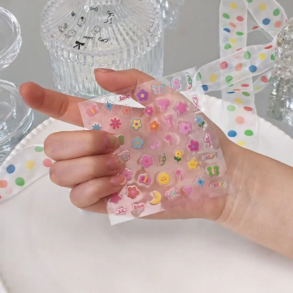 24 Uds. Nueva pegatina para uñas sin repetición, pegatinas autoadhesivas multifunción para tazas, pegatinas DIY para decoración de uñas