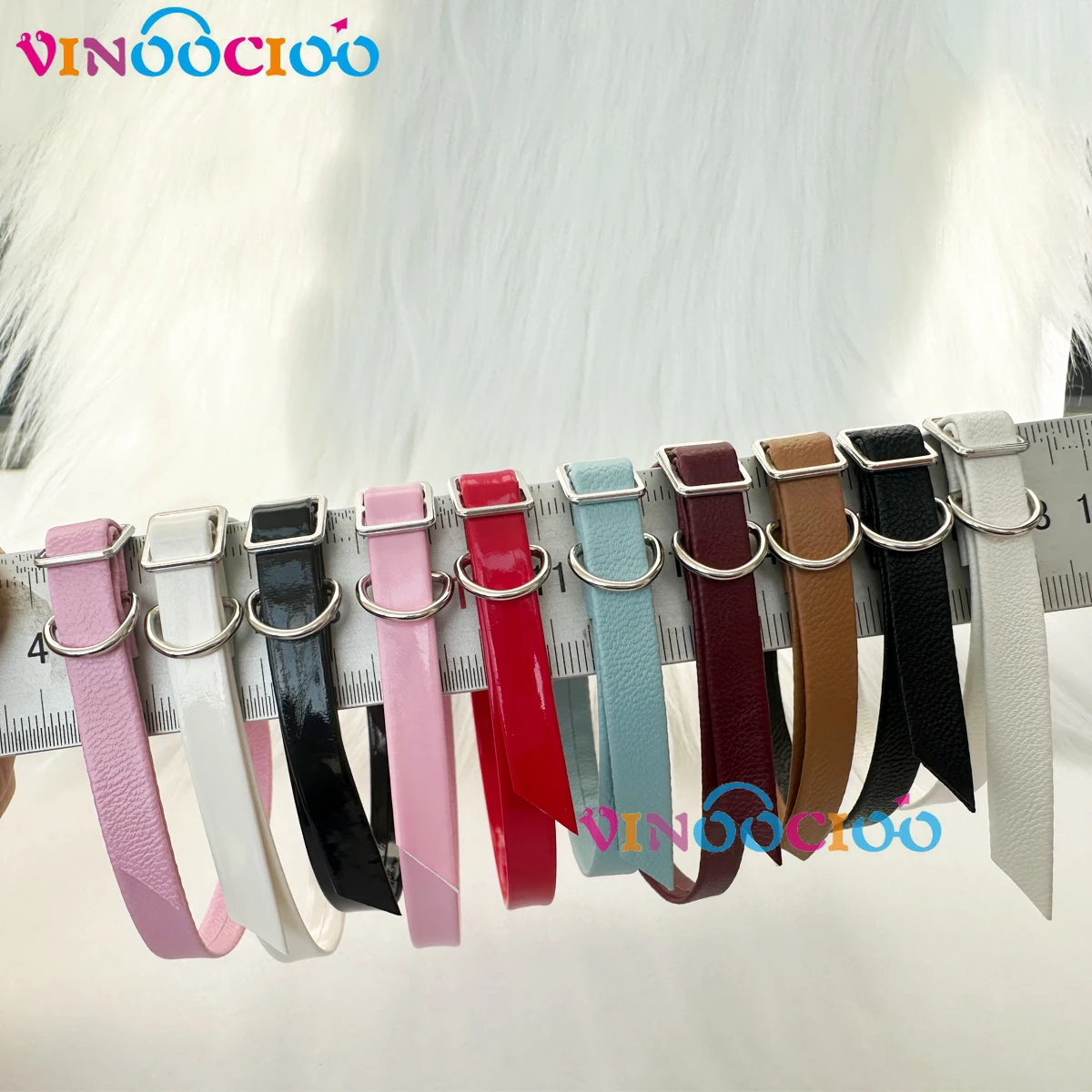 

BJD Doll Waist Belts 24cm 34cm Long Waistband Doll Clothes Belt Artificial Leather DIY BJD Doll Accessories Girls Gifts