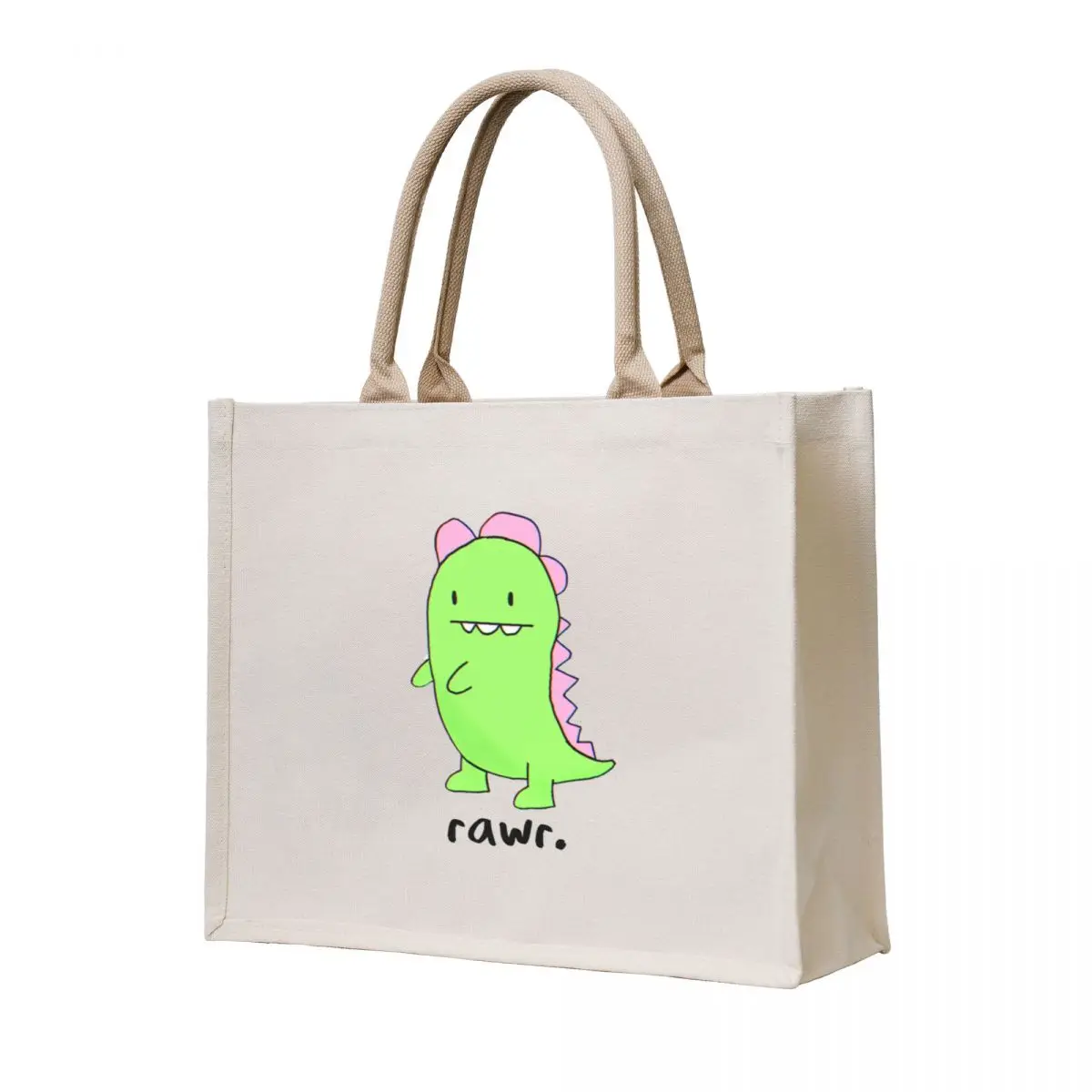

Rawr! Tote Bag custom bags tote bags aesthetic personalized tote hand bag