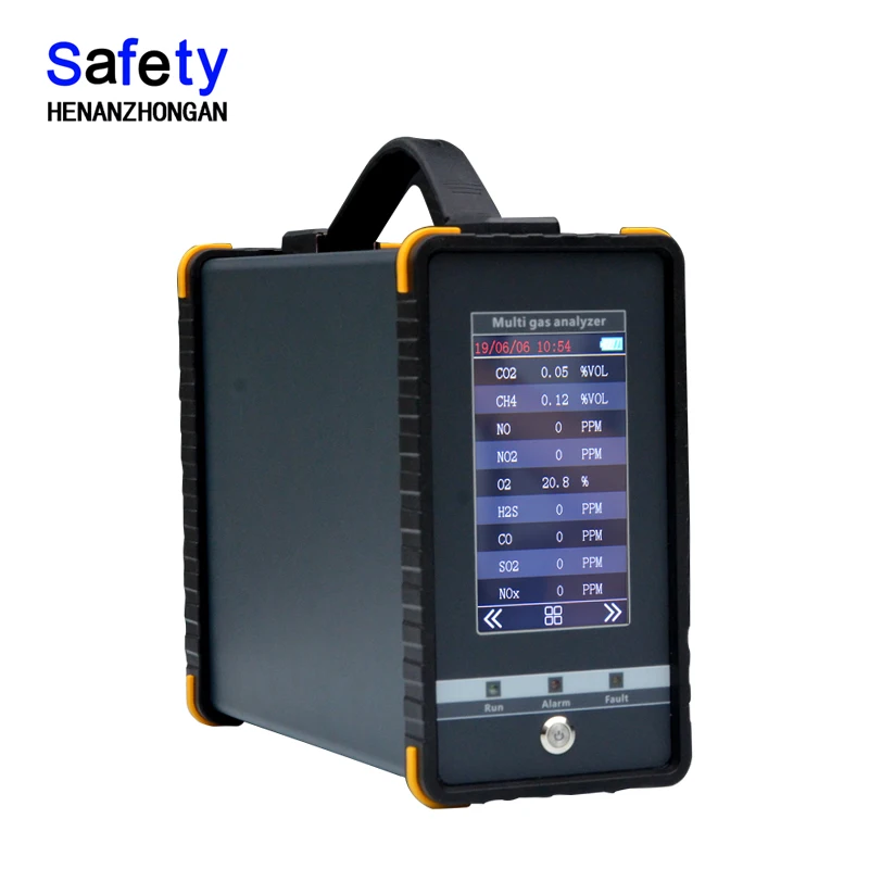 Multi gas sensor analyzer 8 in 1 gas tester