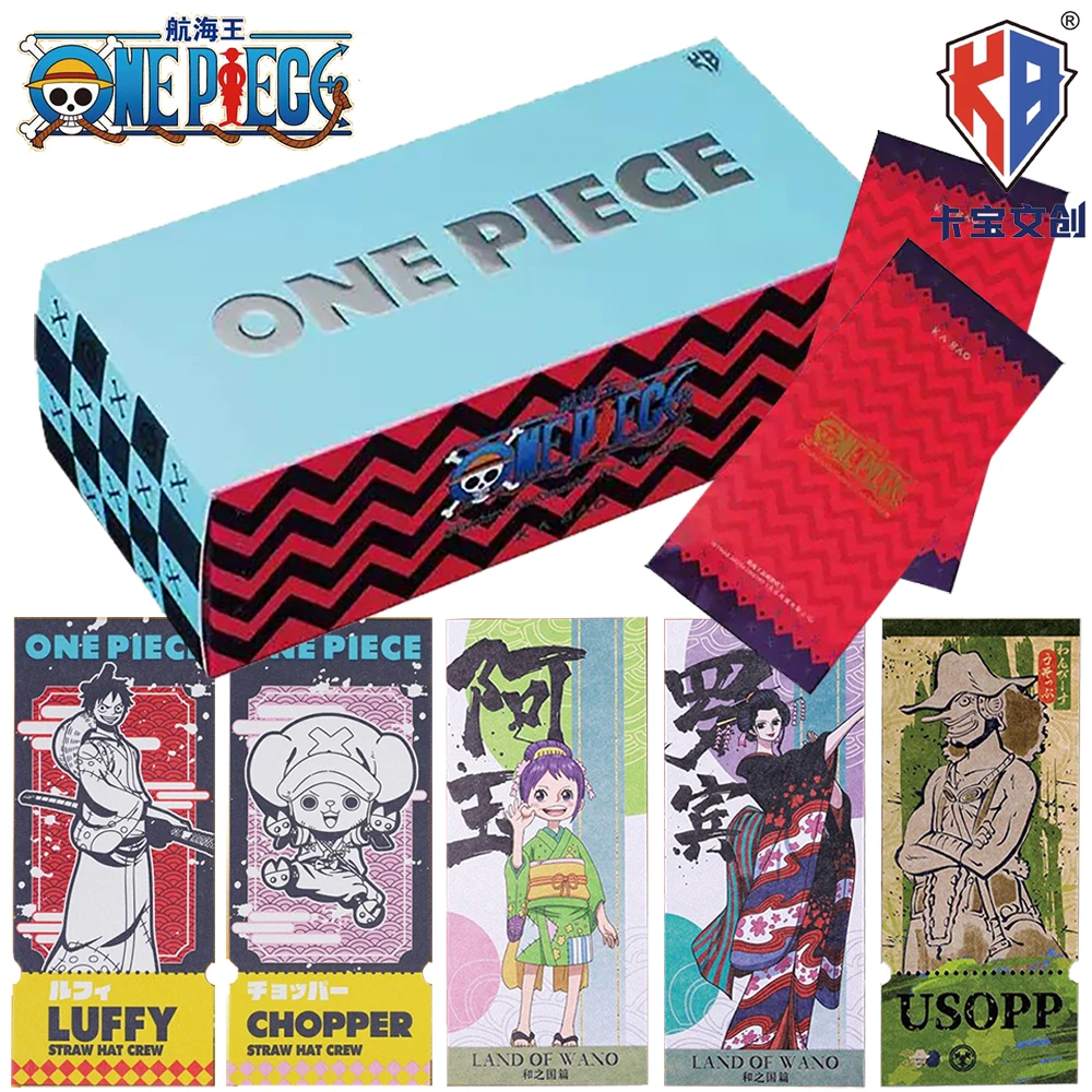

KABAO Genuine One Piece Collection Laser Ticket Card Fantasy Hot Blood Adventure Anime Exquisite Card Festival Sharing Gift Toy