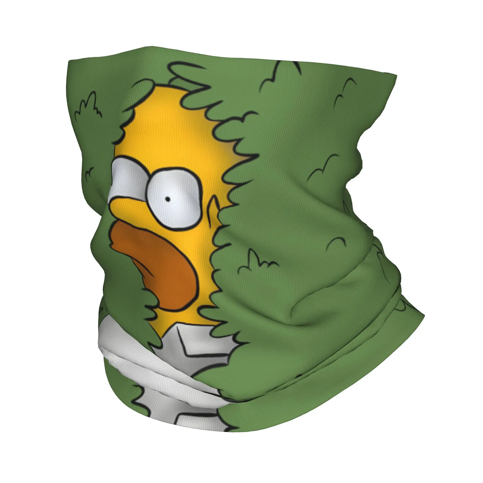 

Custom S-Simpsoned-Anime Comic Tree Bandana Neck Gaiter Windproof Face Scarf Cover Women Men Movie Headwear Tube Balaclava
