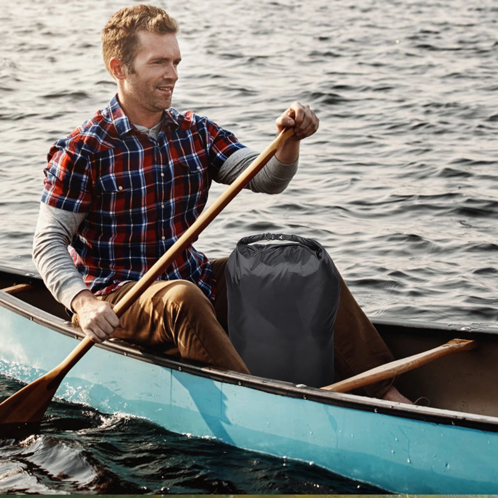 

Waterproof Dry Bag Portable Large Capacity Floating Rafting Backpack Drifting Canoeing Camping Gear Dry Bag Swimming Backpack