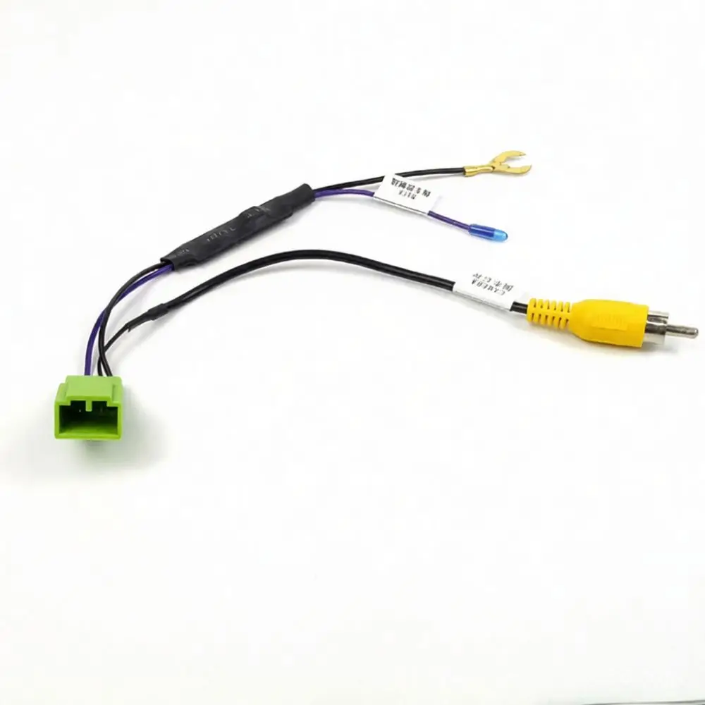 Rear Vision Camera Adapter Cable For Suzuki Isuzu Mitsubishi Aftermarket Navigation Wiring Converter Harness