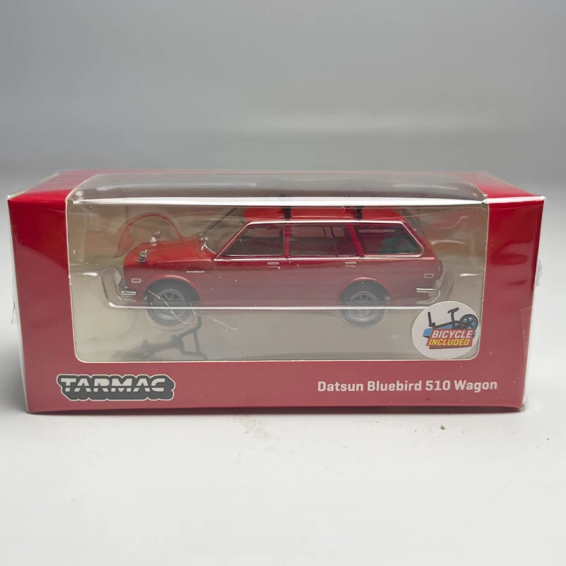 1:64 scale diecast tarmac datsun bluebird 510 wagon Alloy metal car model toy gift