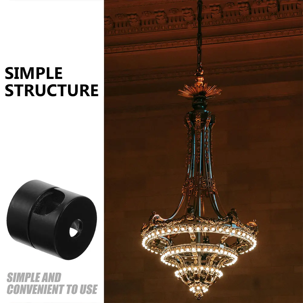 

2pcs Power Cord Fixer Cable Swag Hooks For Ceiling Lamp Chandelier Pendant Light Hanging Hardware Connector Clamp