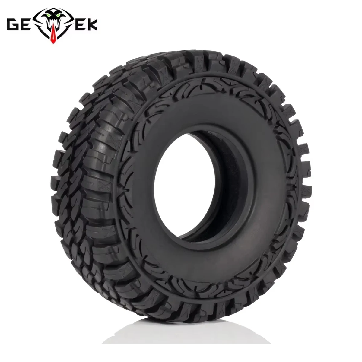 

4PCS 1.9 Inch Rubber Tires with Foam Insert for 1/10 RC Crawler Car SCX10 III Capra RR10 TRX4 CC02 TF2 D90 MST CFX GS02F YK4103