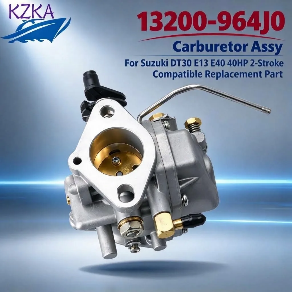 Outboard Engine Carburetor Assy 13200-964J0 For Suzuki Outboard Engine 2 Stroke DT30 E13 E40 40HP Compatible Replacement Parts