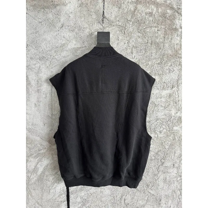 High Street Sleeveless Thin Cotton-padded  Coat Men Women Casual Fashion Comfortable Versatile Jackets