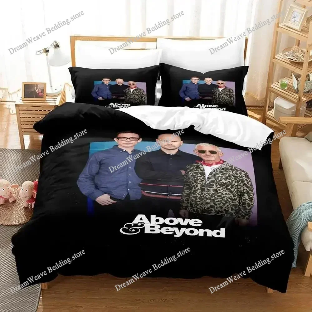 Music Band Above Beyond Bedding Set Single Twin Full Queen King Size Bed Set Aldult Kid Bedroom Duvetcover Sets Bed Sheet Set519