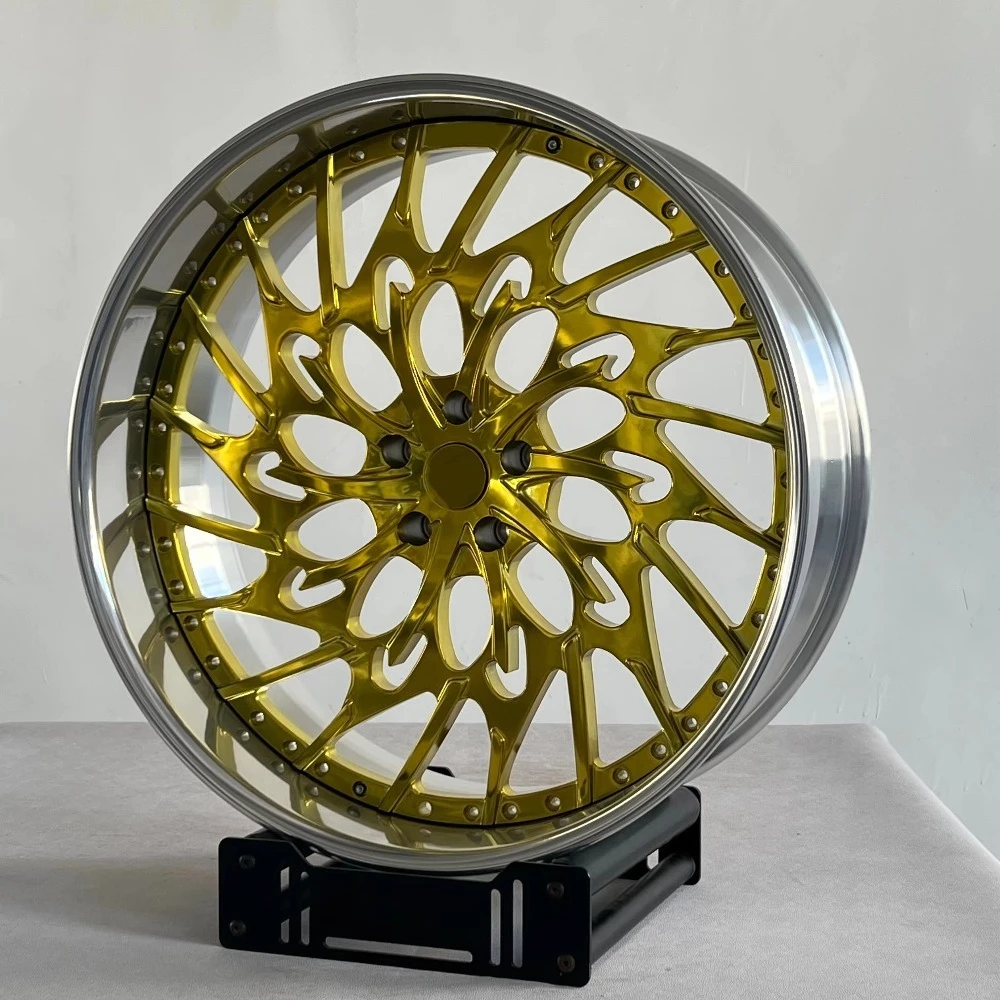 

2 Piece 24 26 Forged Wheels Custom Lowrider Rims Passenger Car Wheels for