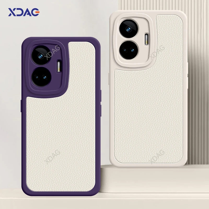 

Leather Skin Friendly Phone Case for OPPO Realme GT Neo5 Neo 5 SE 5SE 5G Funda Soft Lambskin Shockproof Back Cover Carcasa Shell
