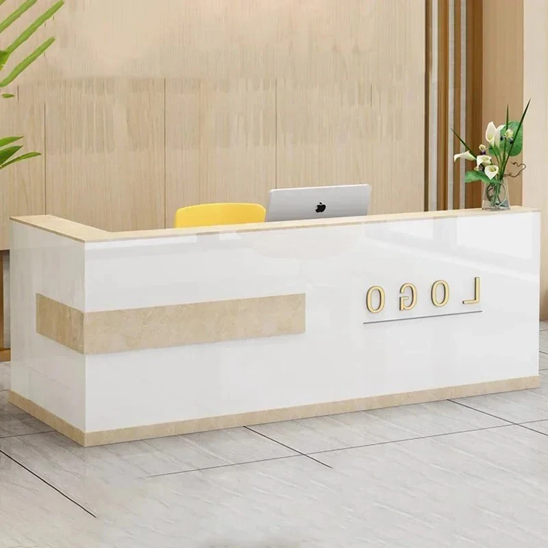 Biurka recepcyjne w stylu vintage, retro, luksusowe, do salonów kosmetycznych, podium, skandynawskie, meble komercyjne do sklepów (mostrador de tienda)