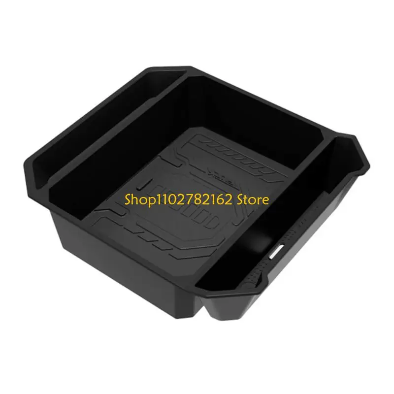 547B Sleek Multi Compartment ABS Tray for Vehicle Armrest