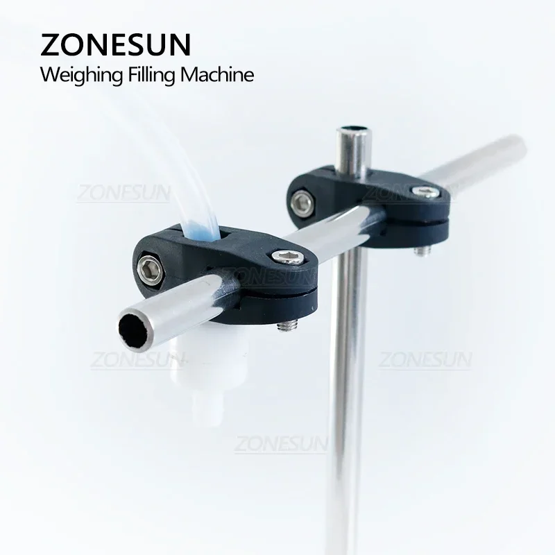 ZONESUN ZS-DP611W 半自動ジュースミルク酢水ボトル計量および充填機
