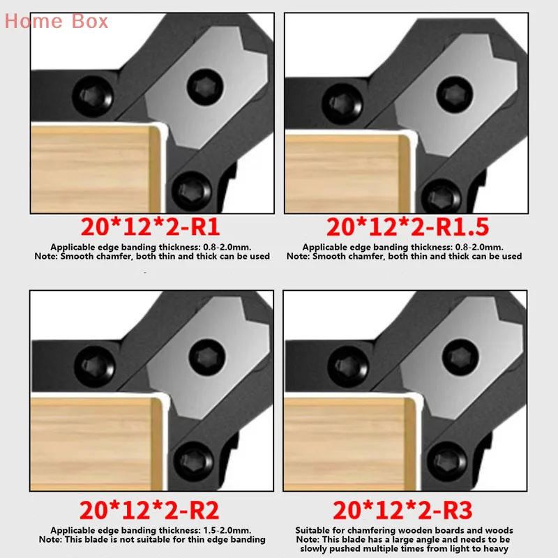 ไม้ใบมีดขอบมุมกบขอบแถบ Arc ตัดคู่มือกบไม้ Chamfering Fillet Scraper Board เครื่องมือขัด