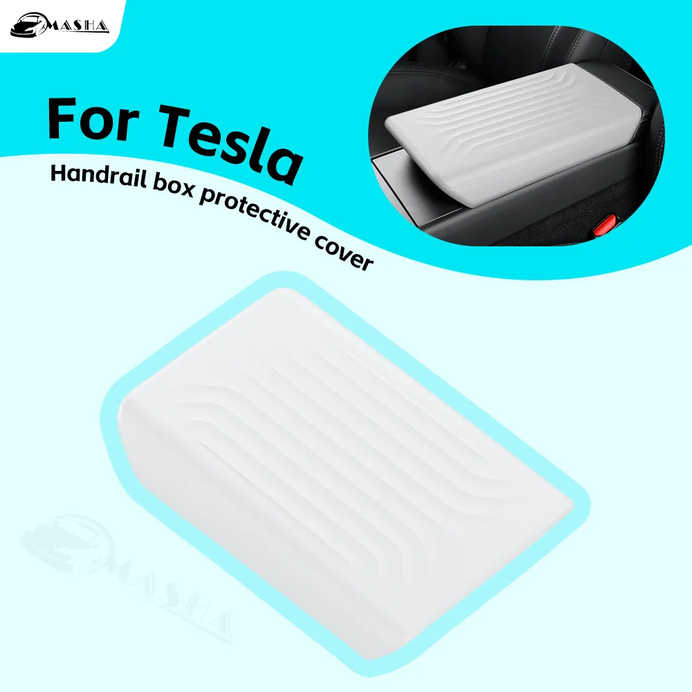 

Center Console Cover for Tesla Model Y Juniper 2025 2026 Armrest Cover Arm Rest Protector Model Y Juniper Accessories