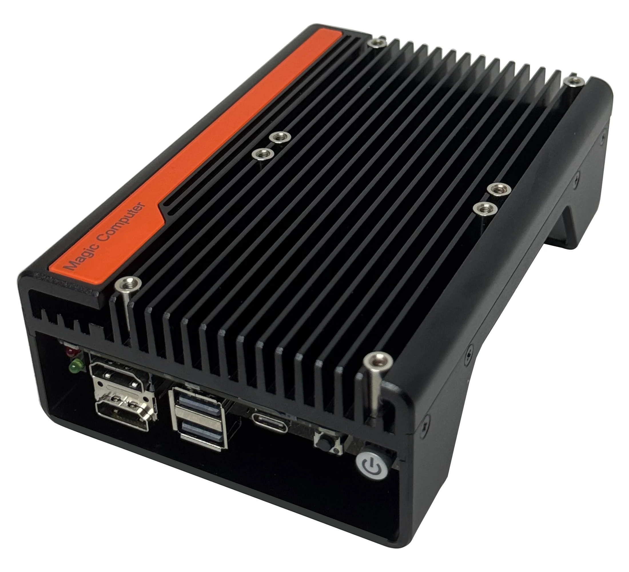 Magic Fanless MINI PC Intel N100 N200 I3- N305 Soft Router Small Computer 2*HD DP DDR5 4 DIY Players'Favorite FOR 3D Printing