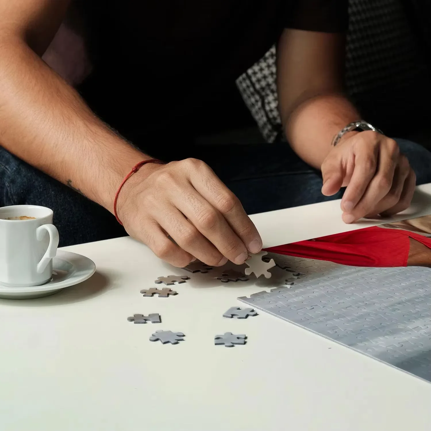 98/300/500/1000 قطعة شخصية مخصصة صور لغز زوجين هدية شخصية لقضاء عطلة حفل زفاف عيد ميلاد عيد الحب