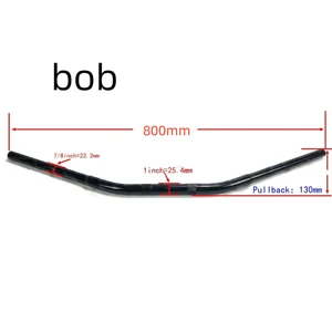 Motocicleta Drag Bar para escoteiros indianos, Hussar Bobber personalizado guidão, volante, 1 10 principais vendas indian scout guiador - №5