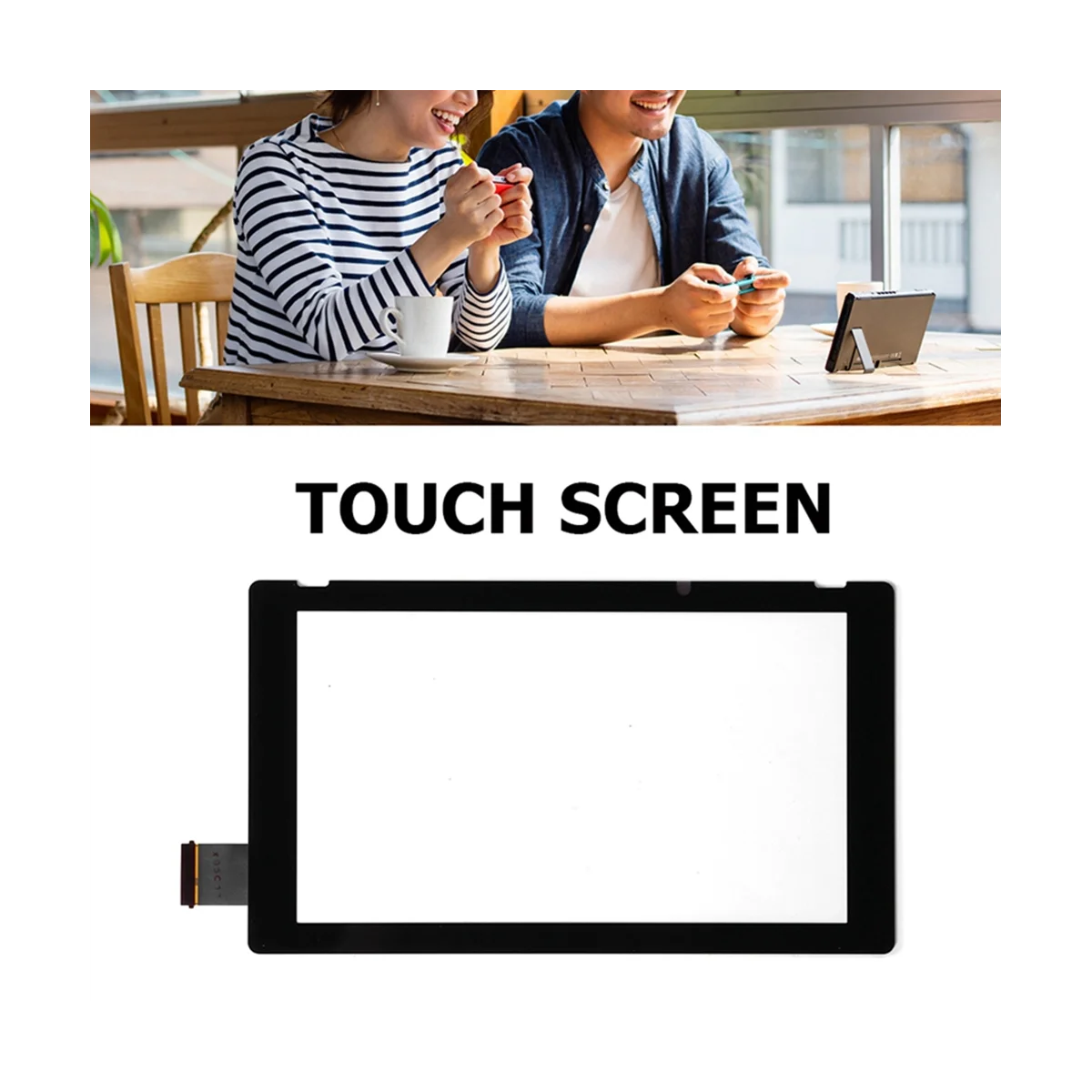 For Nintendo Switch Touch Screen Touchpad Glass Digitizer Replace NS Switch Controller NS Console Touch Screen