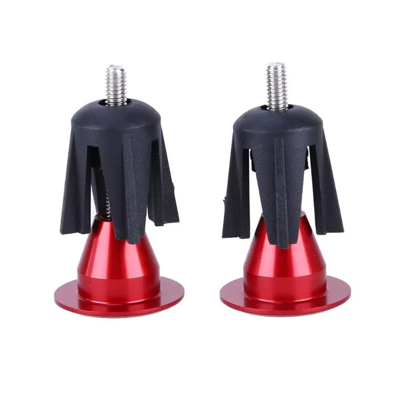Universal Mountain Bike Handlebar End Plugs Durable Aluminum Alloy Anti-scratch Bicycle Riding Modification Parts