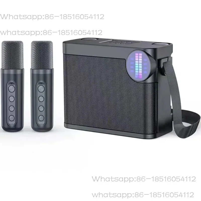 Portable Karaoke With Microphone Bluetooth Speaker Home Ktv Singing Wireless Speakers