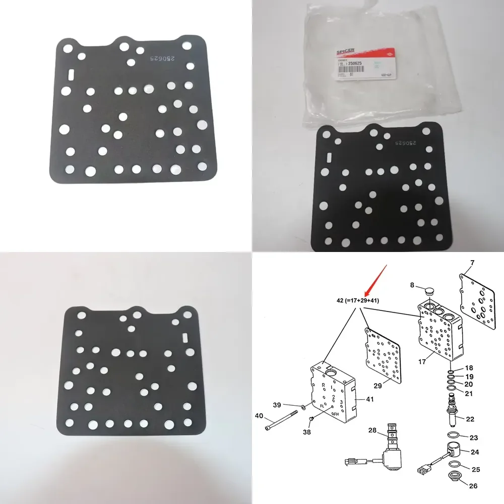 

2026 Hot Item 923941.0095 for KALMAR DCE 80-100/45E Distribution Valve Gasket 250625 Container Reach Stacker Crane Spare