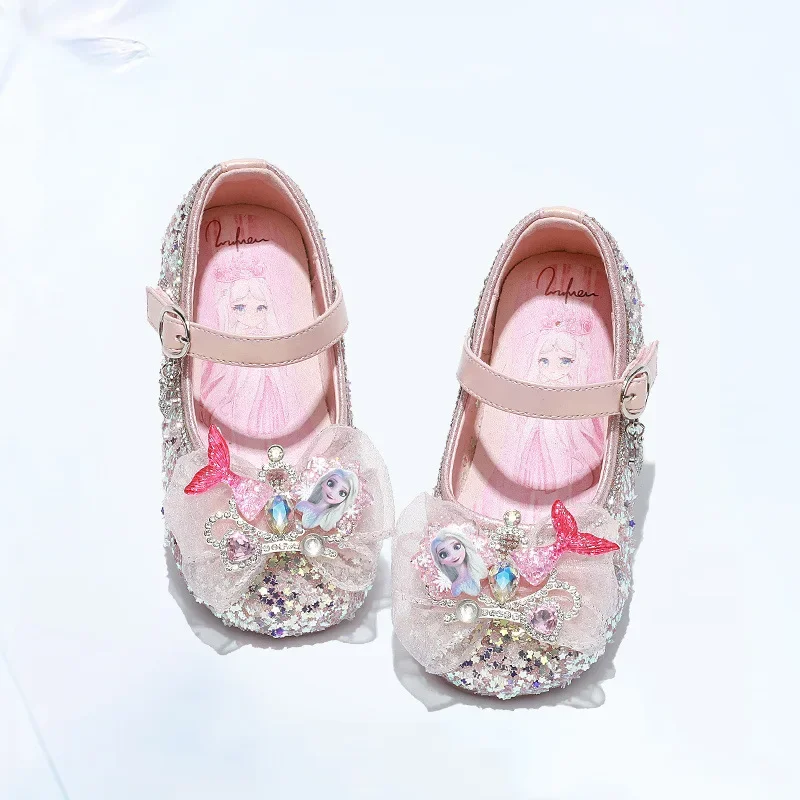 

Милая повседневная обувь принцессы Disney Kids Frozen, спортивная обувь с мягкой подошвой для девочки, подарок