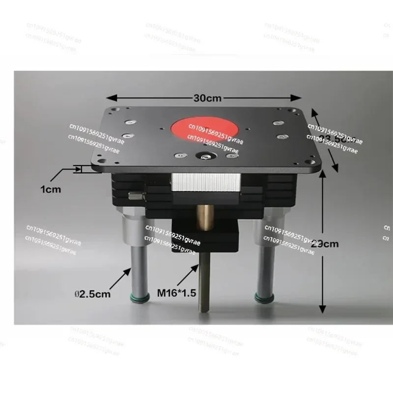 Elevador De Enrutador De Madera De Alta Resistencia, 107 A 80mm, Con Placa De Inserción De Enrutador De Aluminio, Máquina De