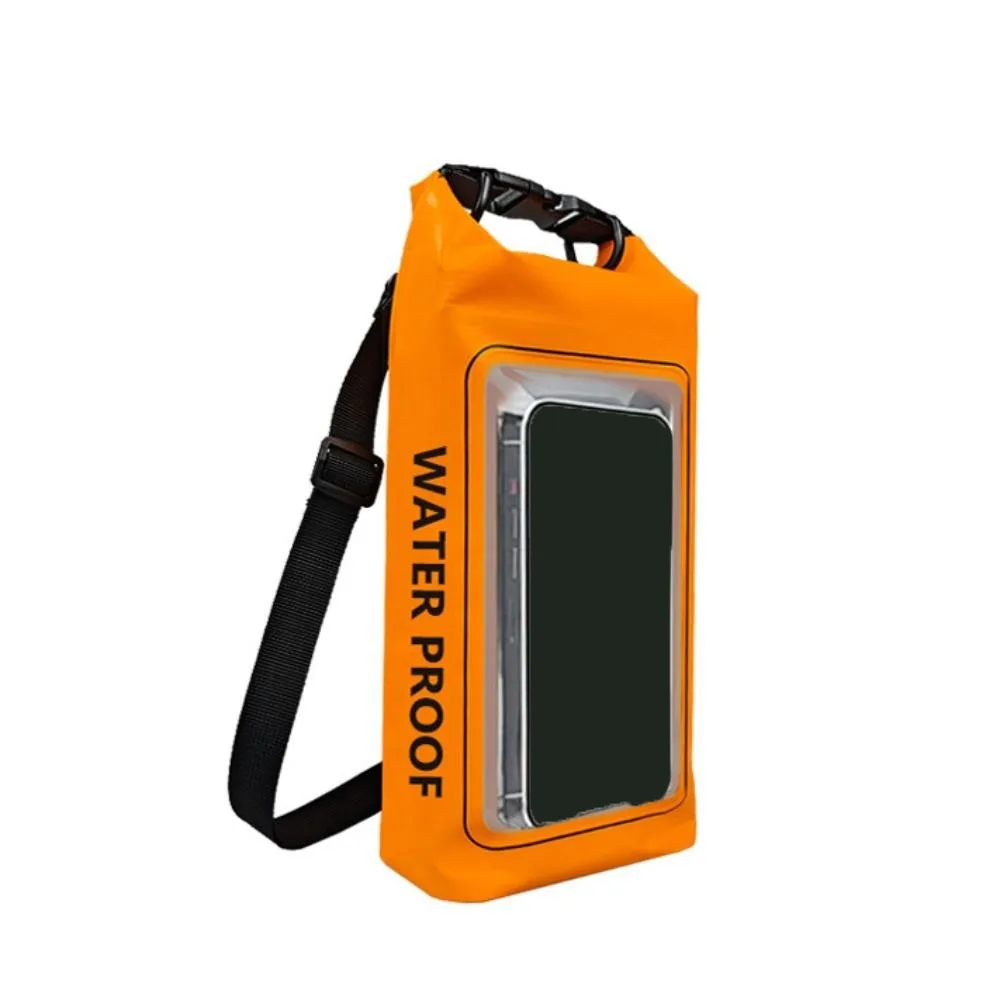 2L Swimming Waterproof Bag Phone Bag Dry Bag Swimming Storage Bag 2-In-1 Touchable Screen Mobile Phone Waterproof Bag Cell Phone