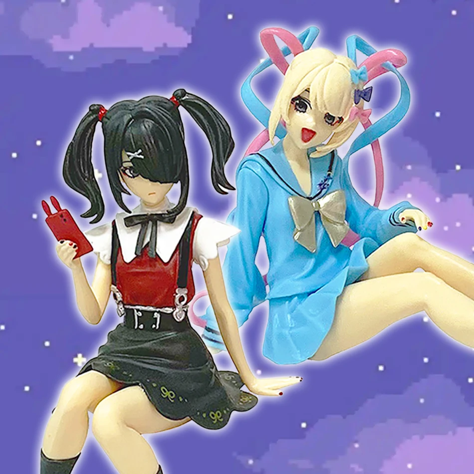 Figuras de Anime NEEDY STREAMER OVERLOAD Ame Chan, figuras de lluvia, fideos instantáneos para chica bonita, juguetes de cumpleaños de modelos coleccionables de PVC