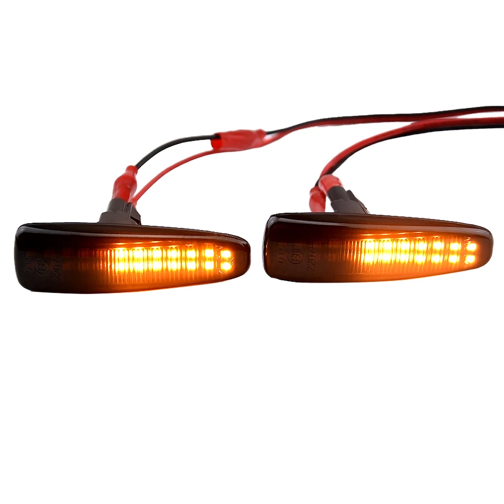 ديناميكية LED الجانب ماركر مصباح بدوره إشارة الوامض أضواء لميتسوبيشي أوتلاندر سبورت/RVR/ASX 2011 2012 نموذج ما قبل تجميل #4