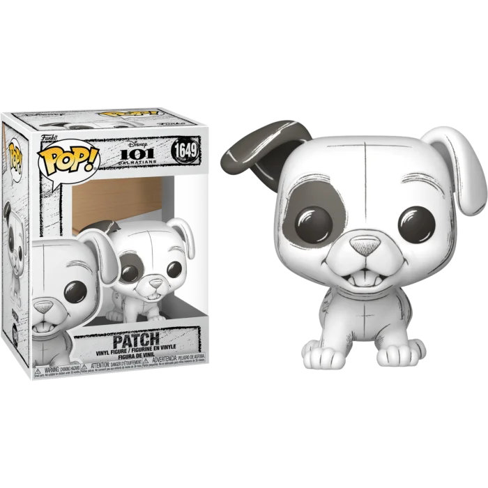 Funko Pop Disney 101 Dalmatians Patched Sketched Vinyl Figure Collectible Desktop Decoration Display Model