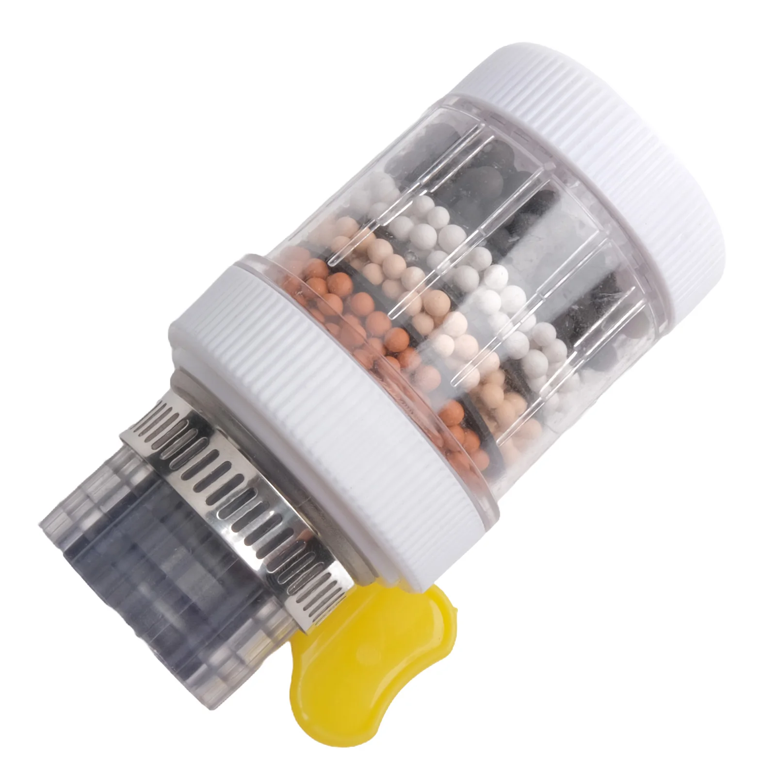 

Цвет белый Фильтр для душа Очиститель воды для ванной комнаты Высокая термостойкость ПВА Нетканые материалы Кокосовый активированный уголь