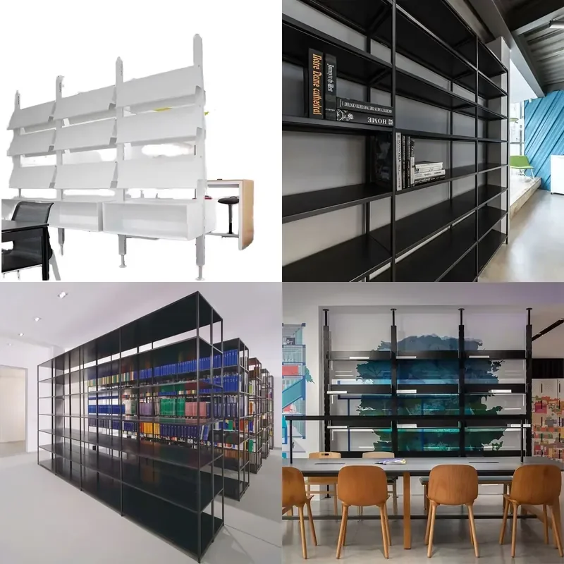 for  Modern Storage Cabinet Multifunctional Bookcase with Adjustable Shelves  Living Room School Home Office Furniture