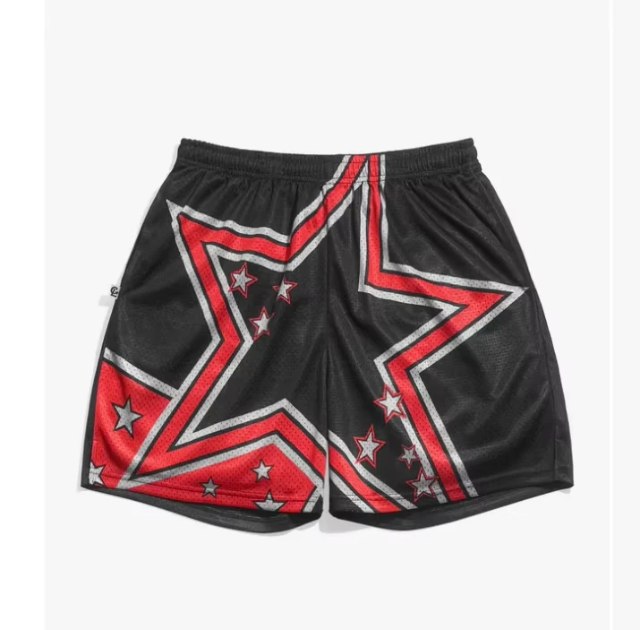 2026 Men's Scott Hall Razor Ramon Retro Basketball Mesh Shorts Y2K Oversized Quick Drying Shorts Suitable
