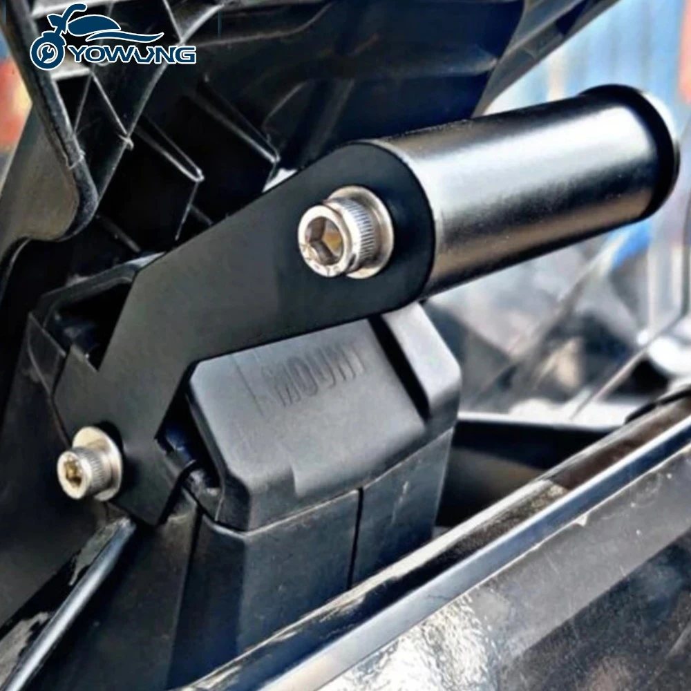 

Motorcycle Accessories For 390 Adventure ADV 390Adventure 2019-2022 2024 GPS Phone Holder Stand Navigation Extension Bracket