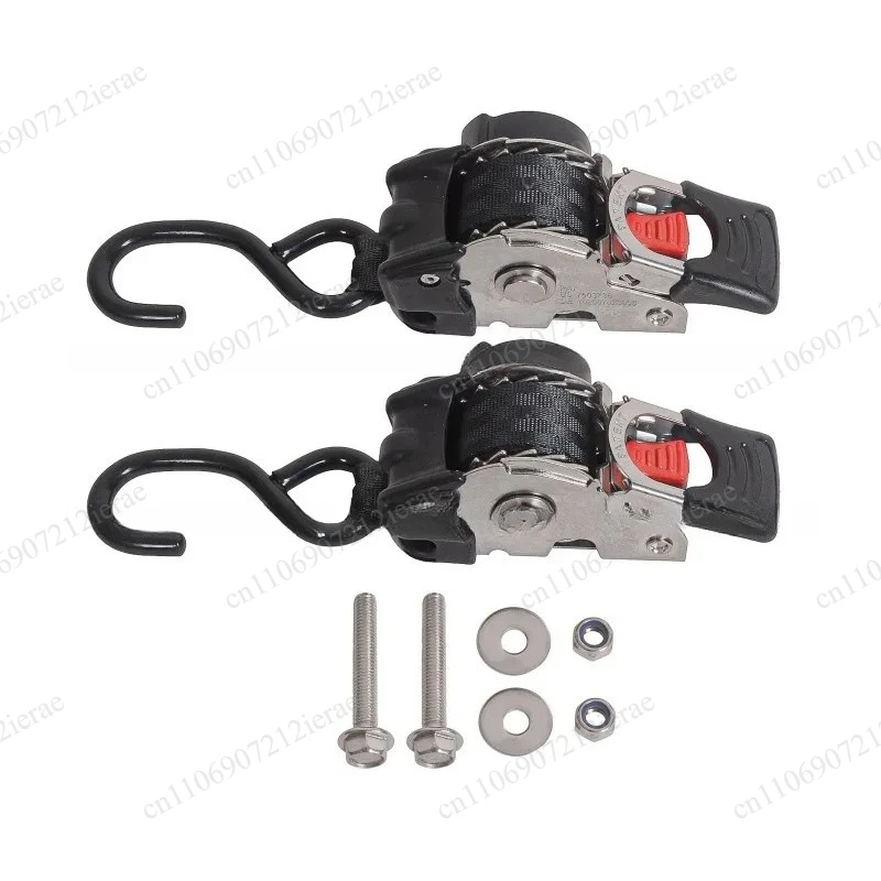 Automatic Telescopic Ratchet Fastening Tool Portable Cargo Binding Tensioner For Motorcycle Luggage Secure Fixing