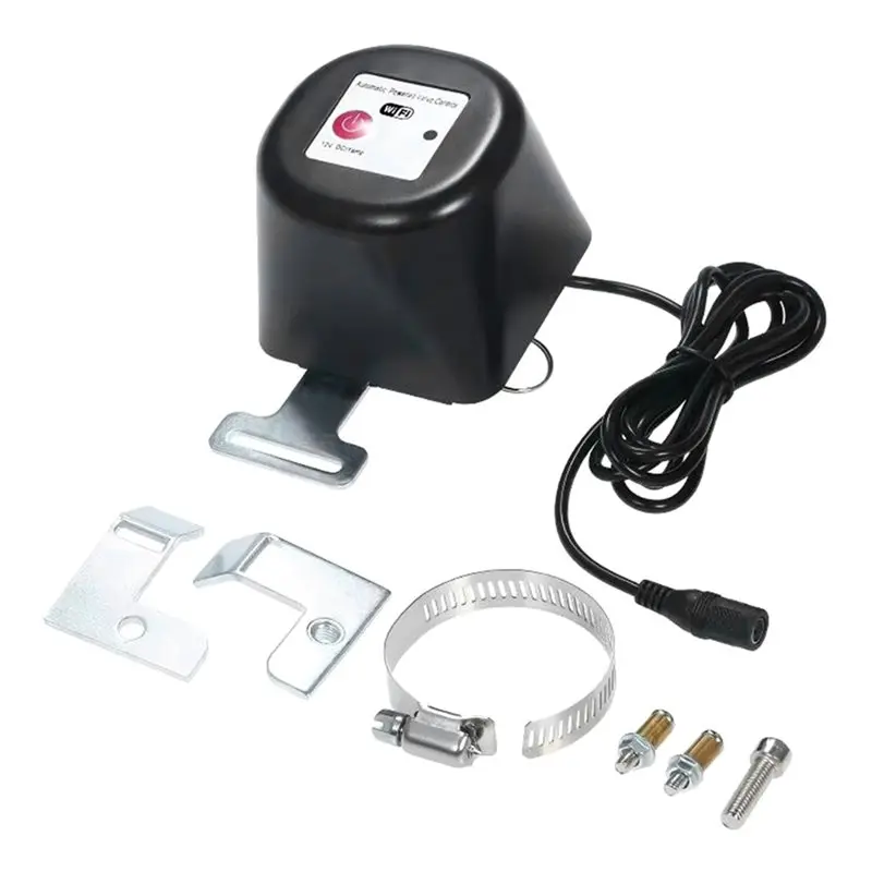 DTA4-Tuya Wifi Valve Automatic Electric Safety Shut Off Control Valve Timer Garden Faucet Controller EU Plug