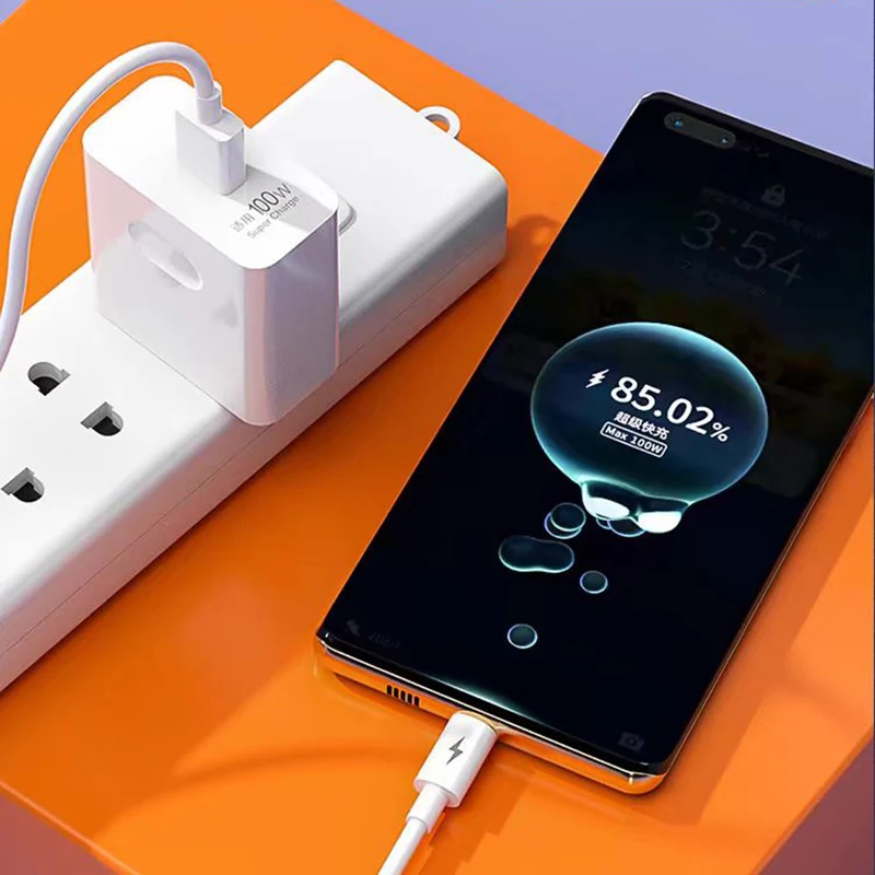 Honor Magic 8 7 6 Pro 100 واط SuperCharge الاتحاد الأوروبي USB شاحن سريع محول الطاقة ل Honor 500 400 300 200 Pro 1/1.5/2 متر 6A نوع C كابل