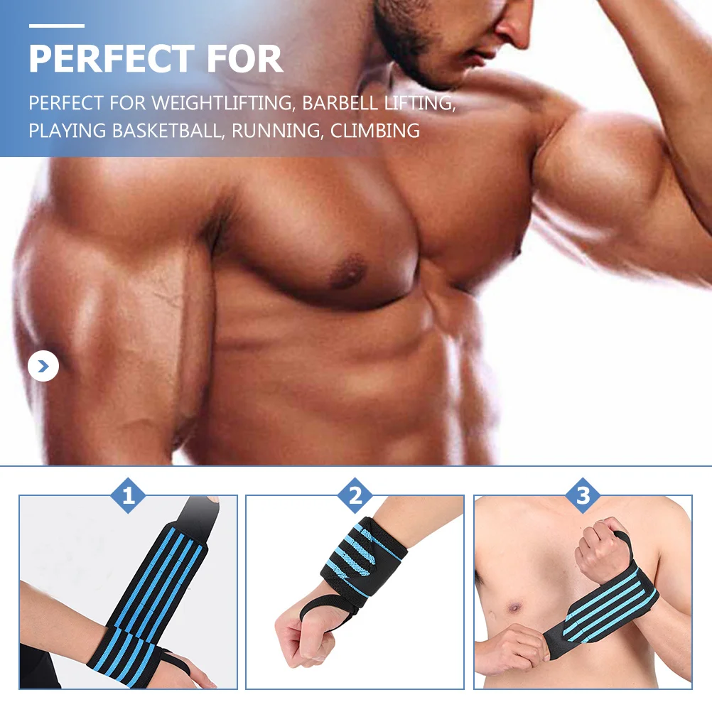 

Sports Wrist Support Sturdy Comfortable Fit for Weight Lifting Barbell Exercise Running Climbing Fitness Wrist Compression Brace