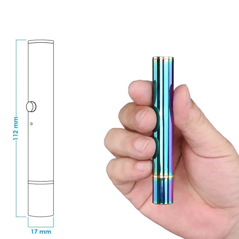 500-510nm Cyan Laser Pointer 532nm Green laser pen 650nm Red Laser Built-in USB Rechargeable Beam Pointer Pen