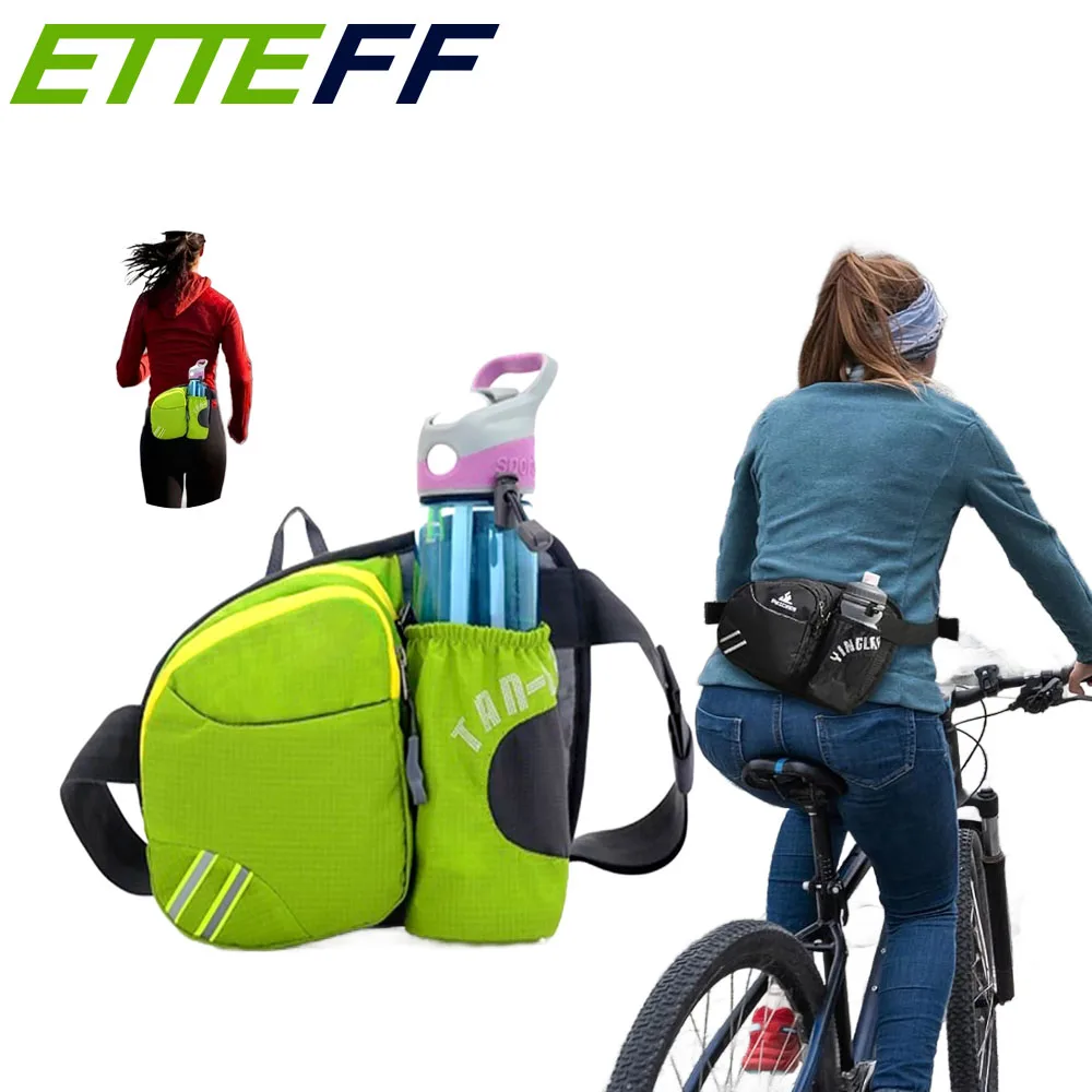 

Waterproof Fanny Pack Adjustable 35oz Bottle Holder&Multi-Pockets-Large Capacity Waist Bag for Hiking Cycling Travel Dog Walking