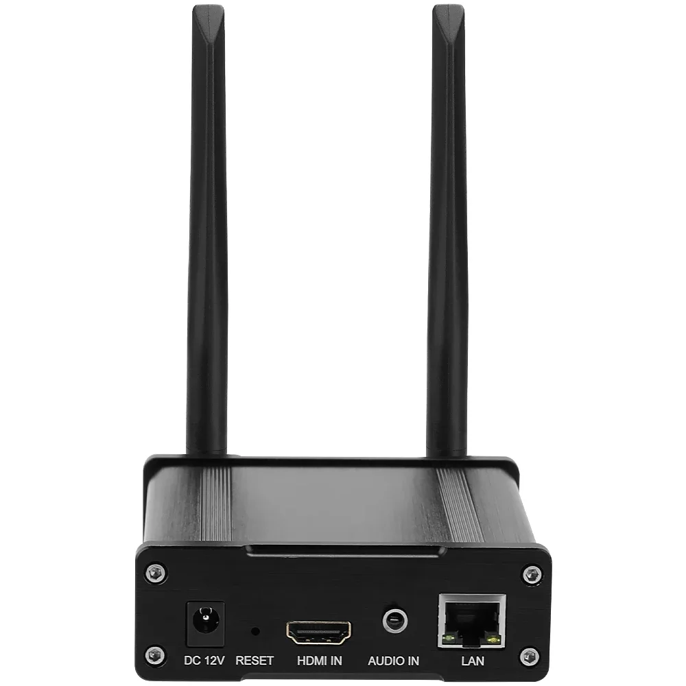 Encoder per streaming live FHD H.265 HEVC H.264 MPEG4 HDMI WIF Da HDMI a IP SRT NDI Iptv Video Encoder