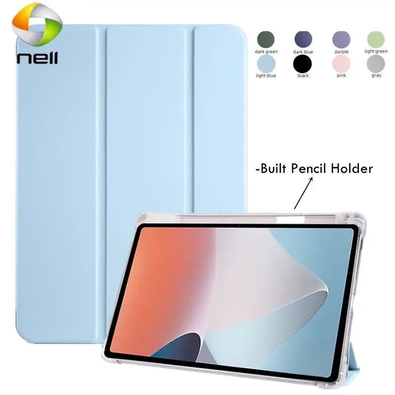 Coque para OPPO Pad Air 10,36 ''2022 Funda para tableta con portalápices Funda de silicona transparente para OPPO Pad Air 2022