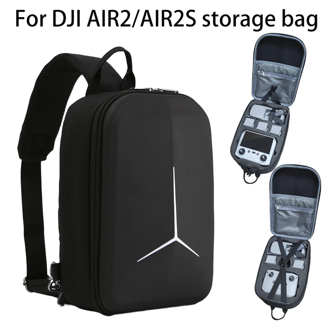 

For DJI AIR2S Storage Backpack Messenger Chest Pocket Portable Fashion Box, for DJI AIR2 Bag Shoulder Bag Accessories