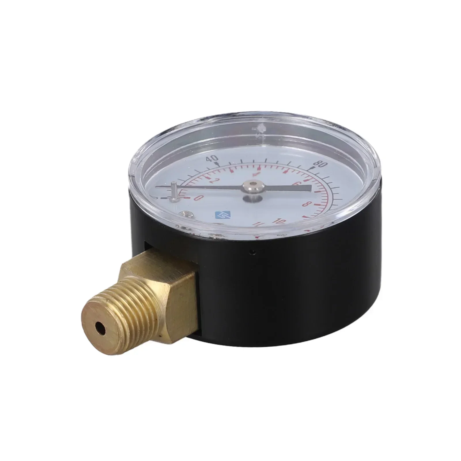 1/4 Polegada bspt medidor de pressão de ar 0-60psi medidor de pressão de água TS-Y504 para instrumento de medição montado radial medidor de compressor