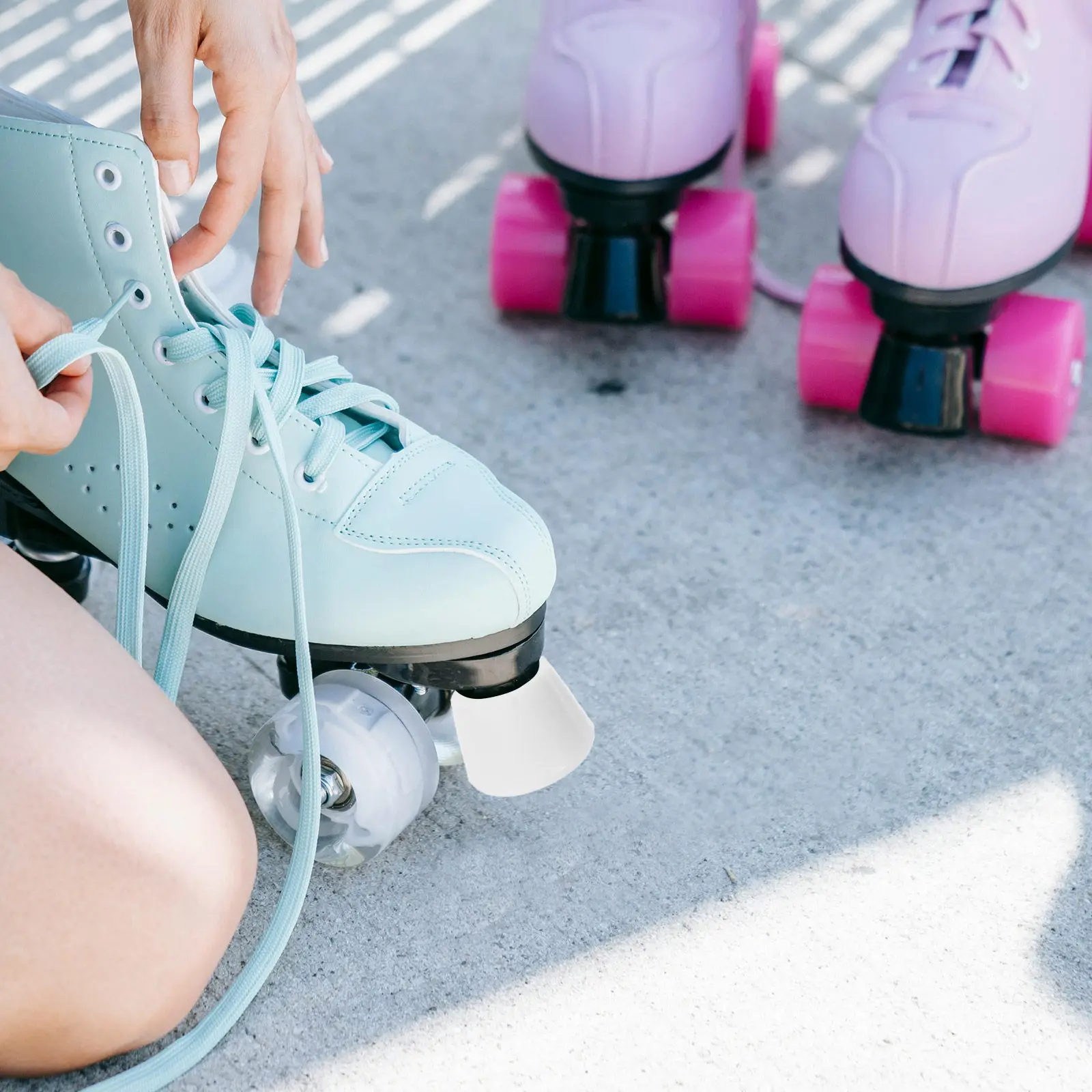 

2Pcs Skate Toe Stops Rapid Braking Roller Skate Stoppers Wear Resistant Plastic Toe Stopper for Teens Adults Quad Skates